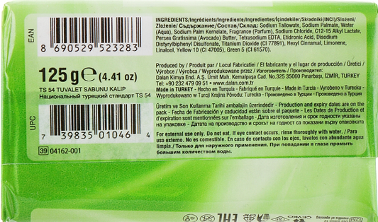 Savon nourrissant au beurre d'avocat - visage & corps, Dalan